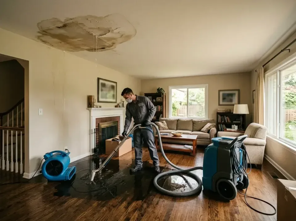 attic-pipe-burst-ceiling-drip-008 — frequently asked questions, Water Damage Restoration & Carpet Care in Sherman, TX